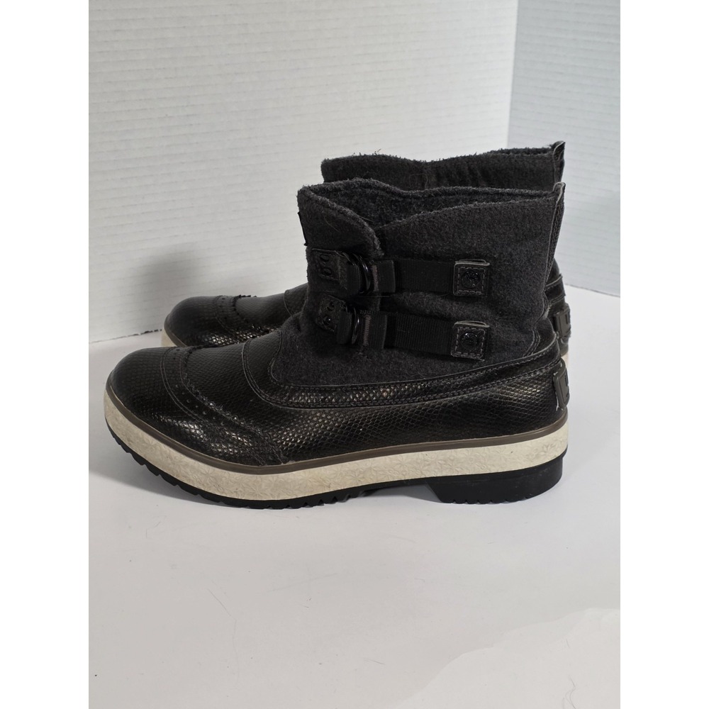 UGG Australia Marrais Winter Boots Womens 7 EUR 38 Waterproof Ankle Gray READ - Picture 2 of 14